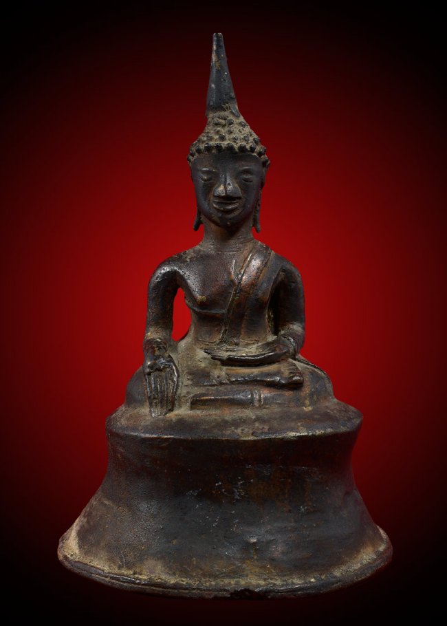 พระบูชาเชียงแสนนั่งหน้าตัก3 นิ้ว